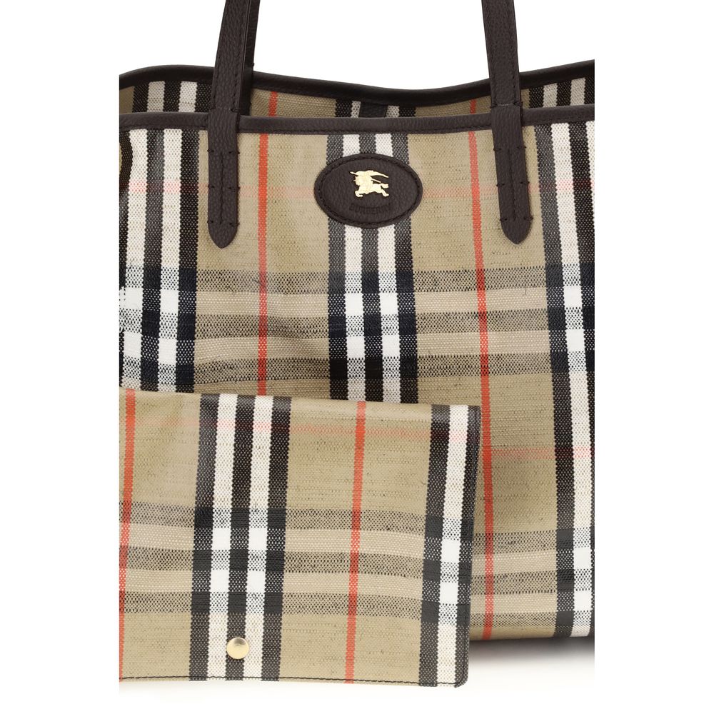 Burberry Multicolor Cotton Handbag