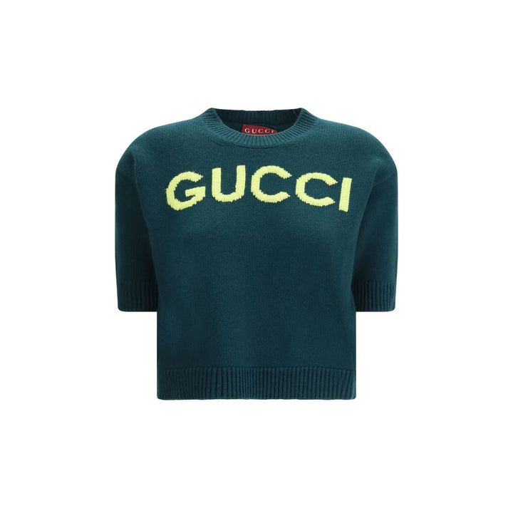 Gucci Bicolor Wool Top
