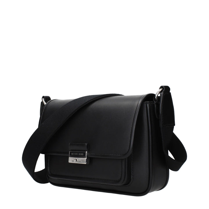 Michael Kors Black Leather Crossbody Bag