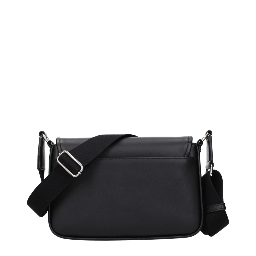Michael Kors Black Leather Crossbody Bag