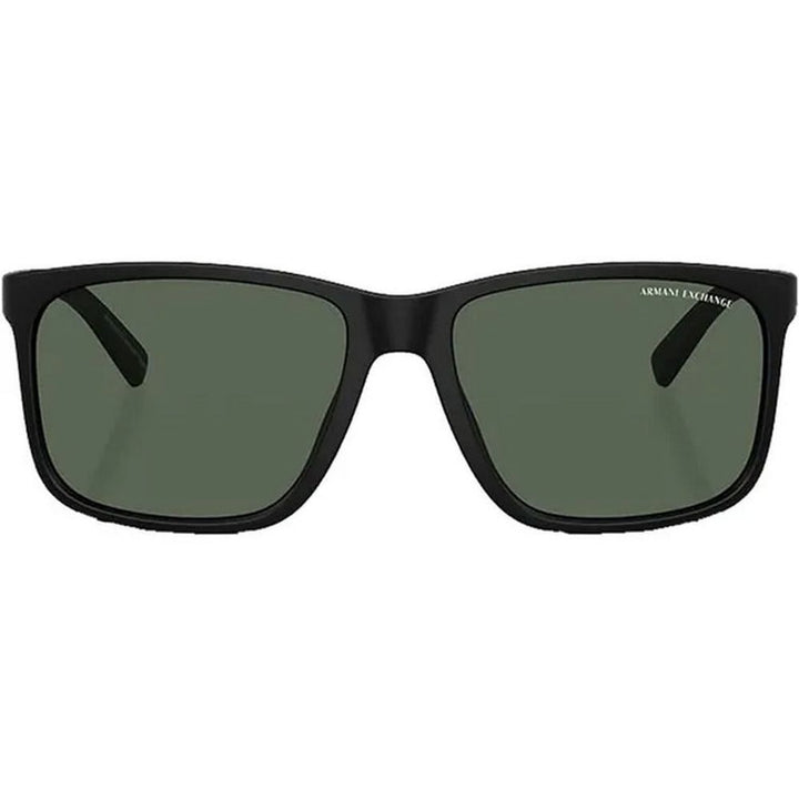 Armani Exchange Black Resin Sunglasses