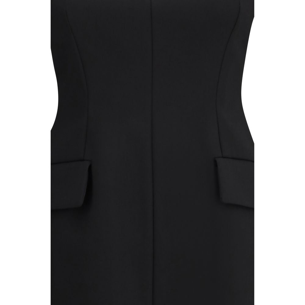 Max Mara Black Polyester Casual Dress