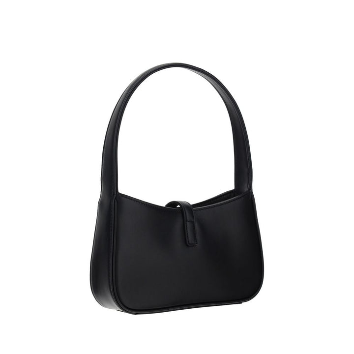 Saint Laurent Black Calf Leather Bos Taurus Shoulder Bag