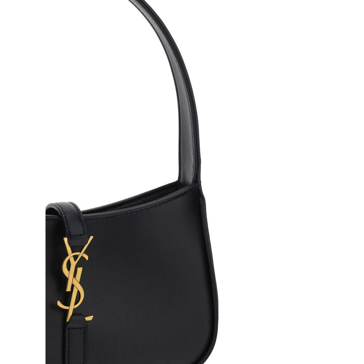Saint Laurent Black Calf Leather Bos Taurus Shoulder Bag