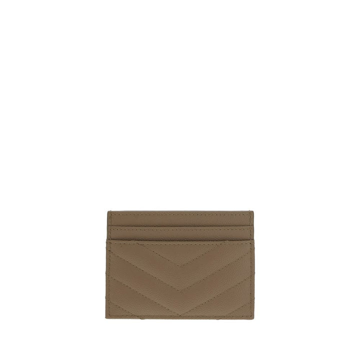 Saint Laurent Brown Calf Leather Bos Taurus Wallet