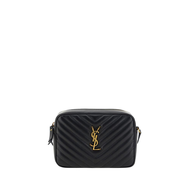 Saint Laurent Black Calf Leather Bos Taurus Shoulder Bag
