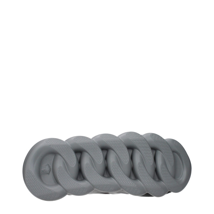 Versace Multicolor Fabric Chunky Sneakers