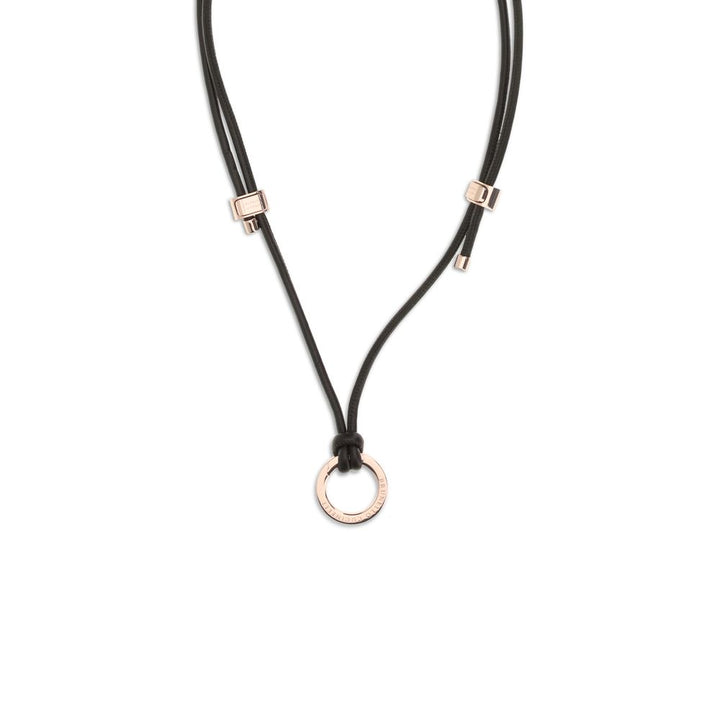 Brunello Cucinelli Brown Calf Leather Bos Taurus Keychain