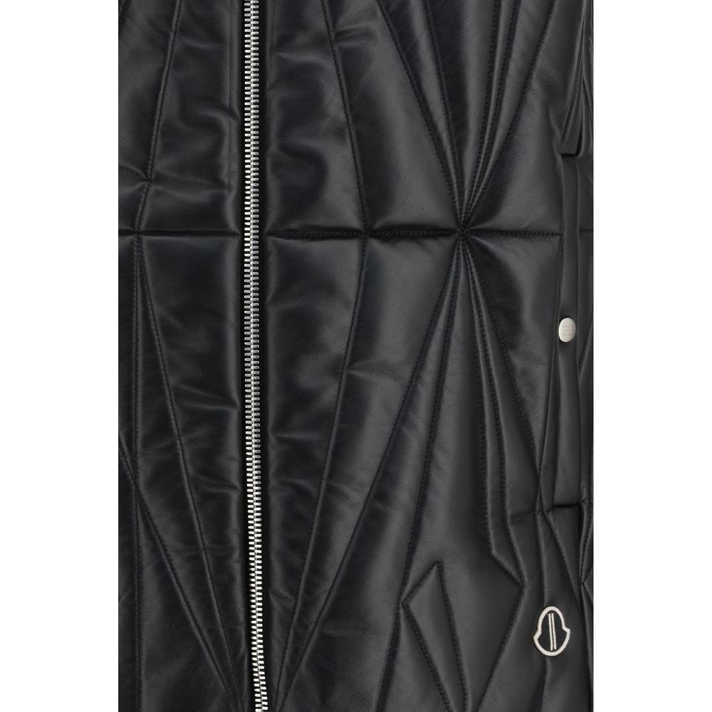 Moncler x Rick Owens Black Lamb Ovis Aries Aries Sleveless Jacket