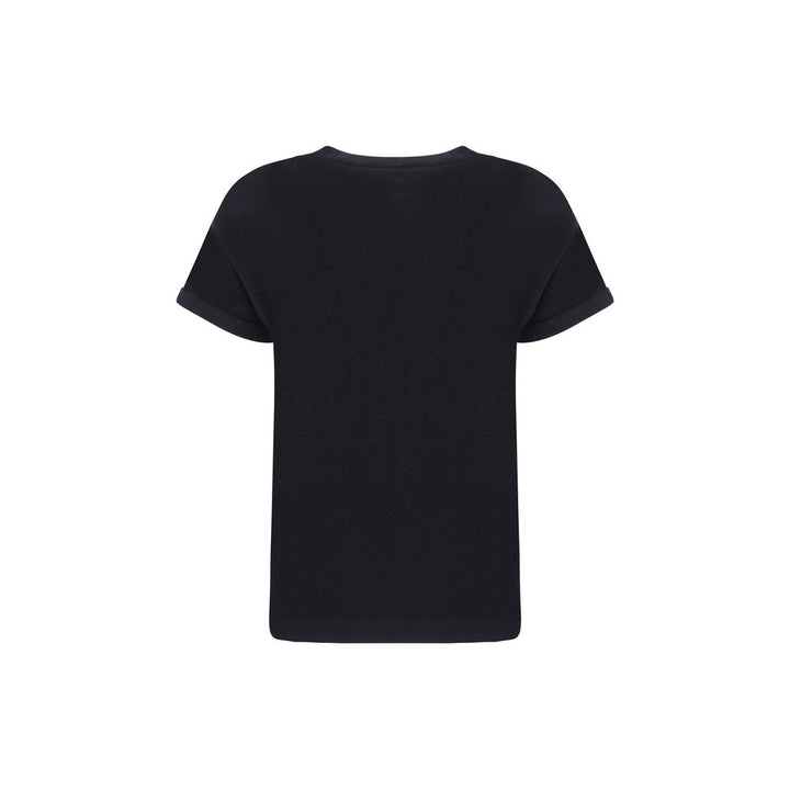 Brunello Cucinelli Black Nylon T-Shirt