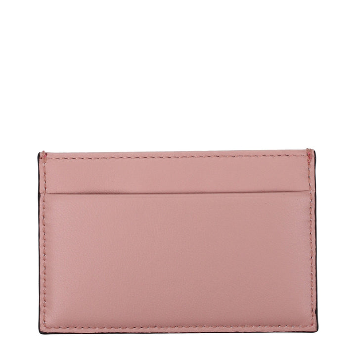 Jimmy Choo Pink Leather Cardholder