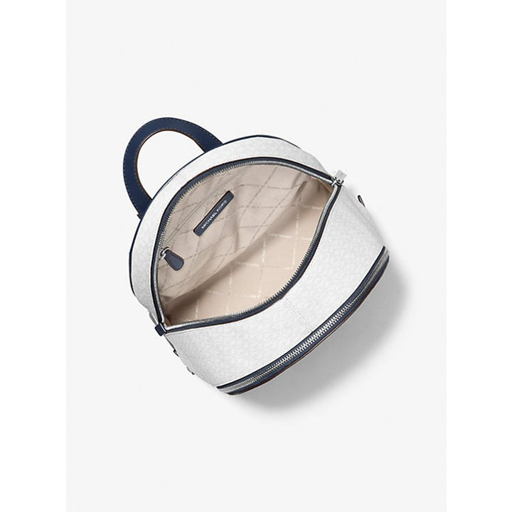 Michael Kors Blue Leather Backpack