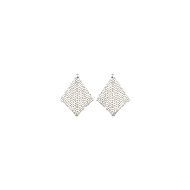 Rabanne Silver Brass Earrings