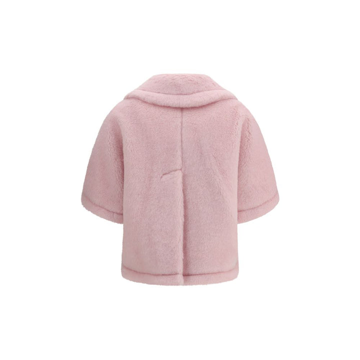Max Mara Multicolor Alpaca Vicugna Pacos Coat