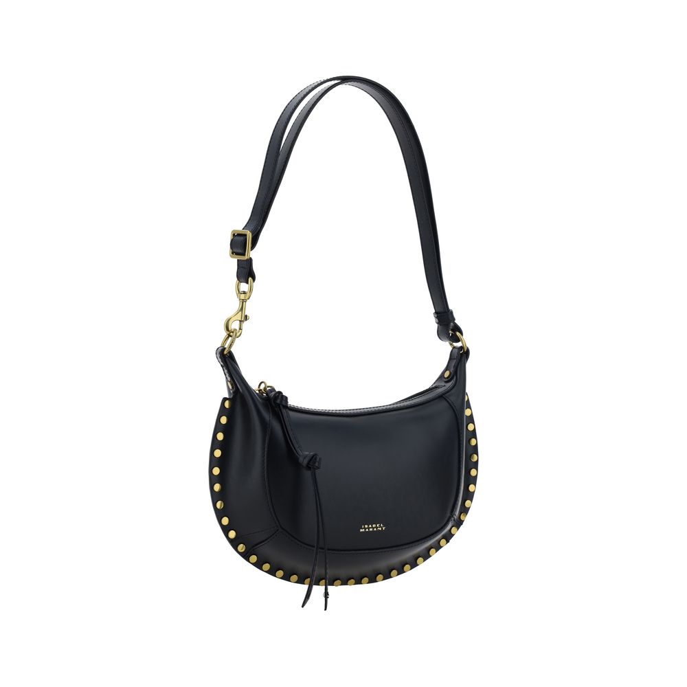 Isabel Marant Black Calf Leather Bos Taurus Shoulder Bag