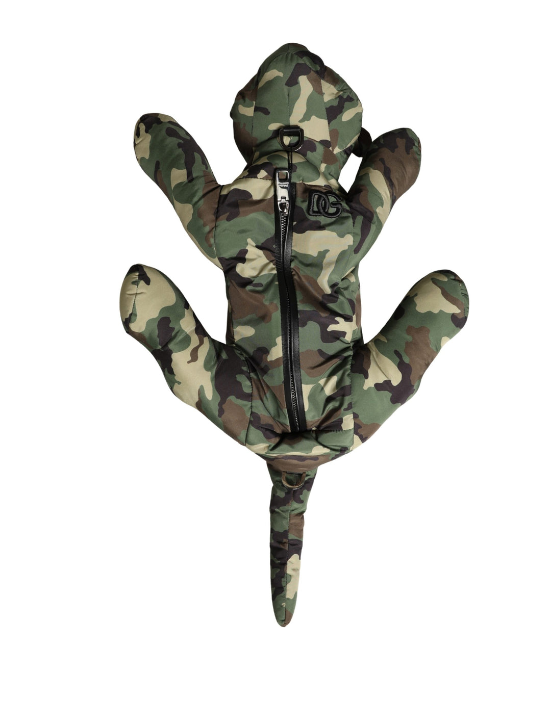 Dolce & Gabbana Multicolor Camouflage Animal Silhouette Waist Borse Bag