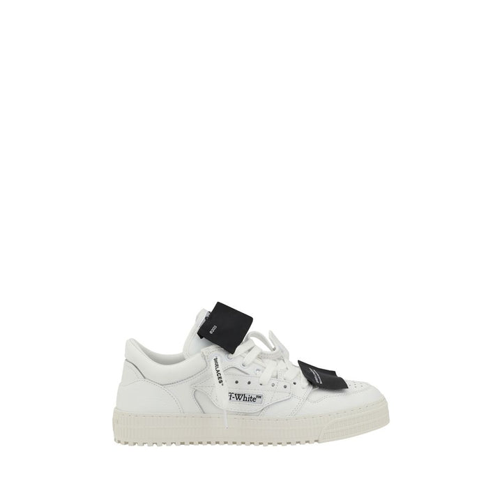 Off-White Black Rubber Low Top Sneakers