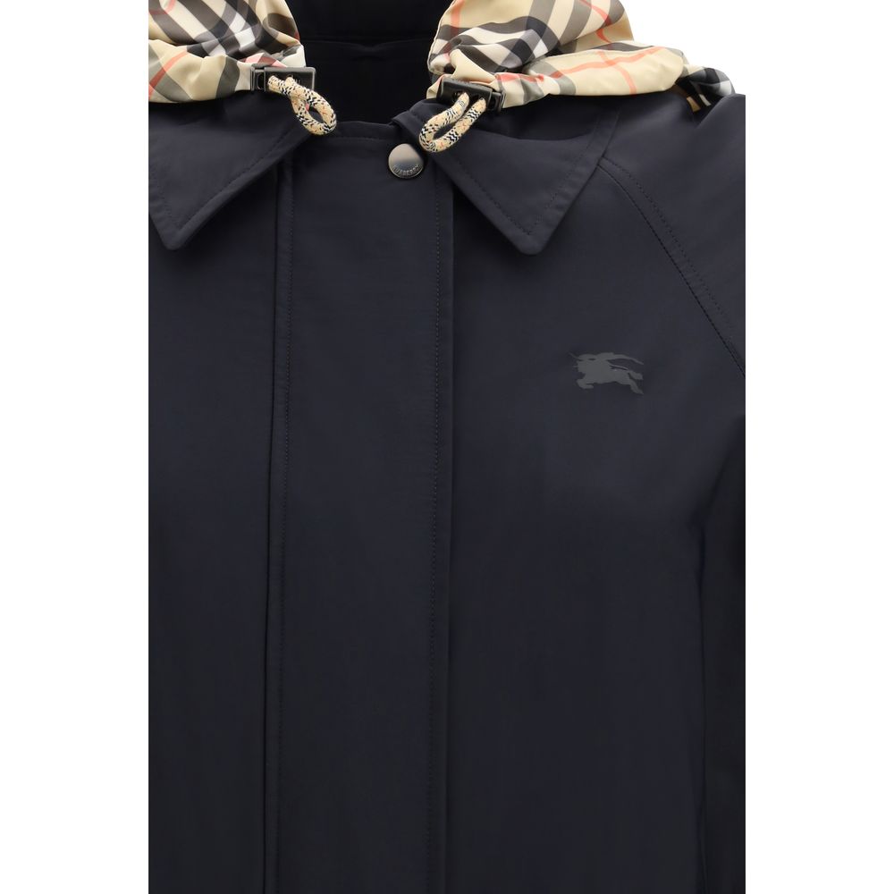 Burberry Black Polyamide Coat