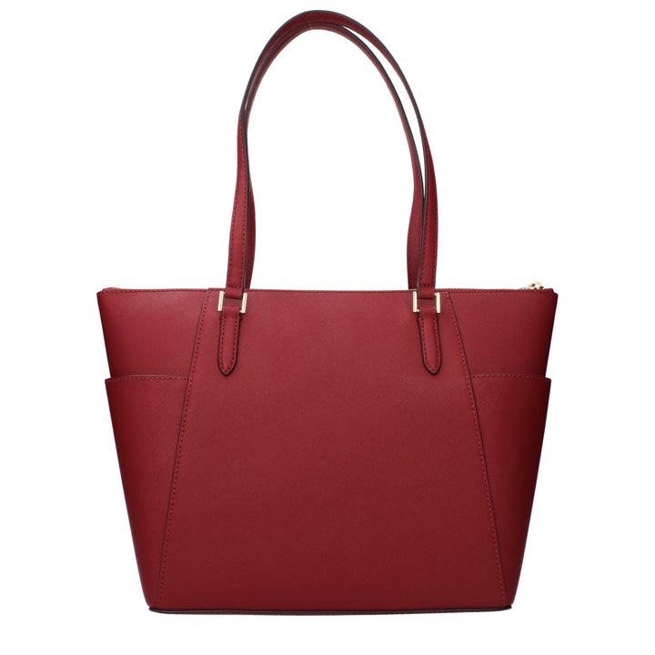 Michael Kors Red Leather Shoulder Bag