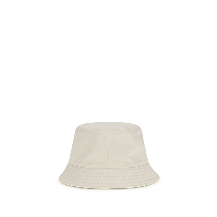 Moncler White Polyester Bucket Hat