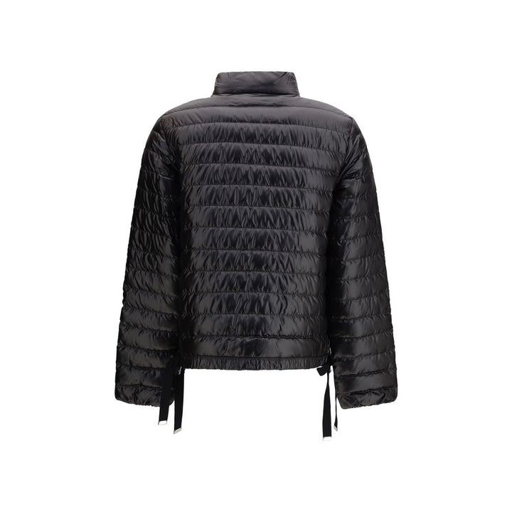 Moncler Black Polyamide Coat