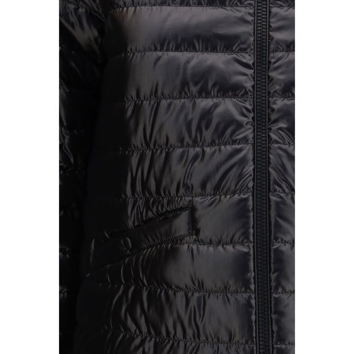 Moncler Black Polyamide Coat
