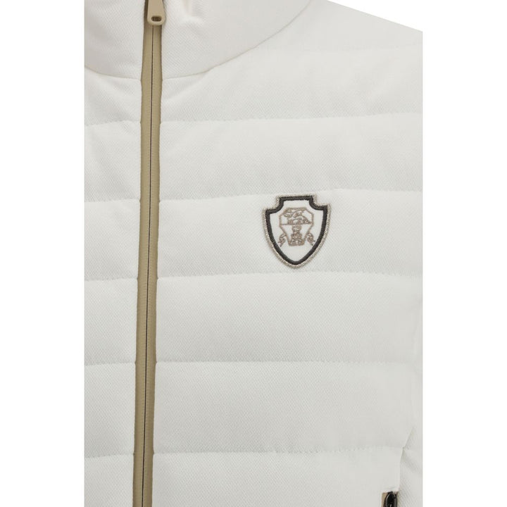 Brunello Cucinelli White Cotton Jackets And Coat