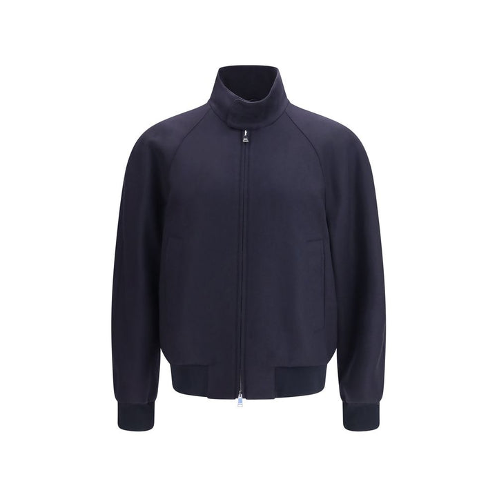 Fendi Blue Cashmere Bomber