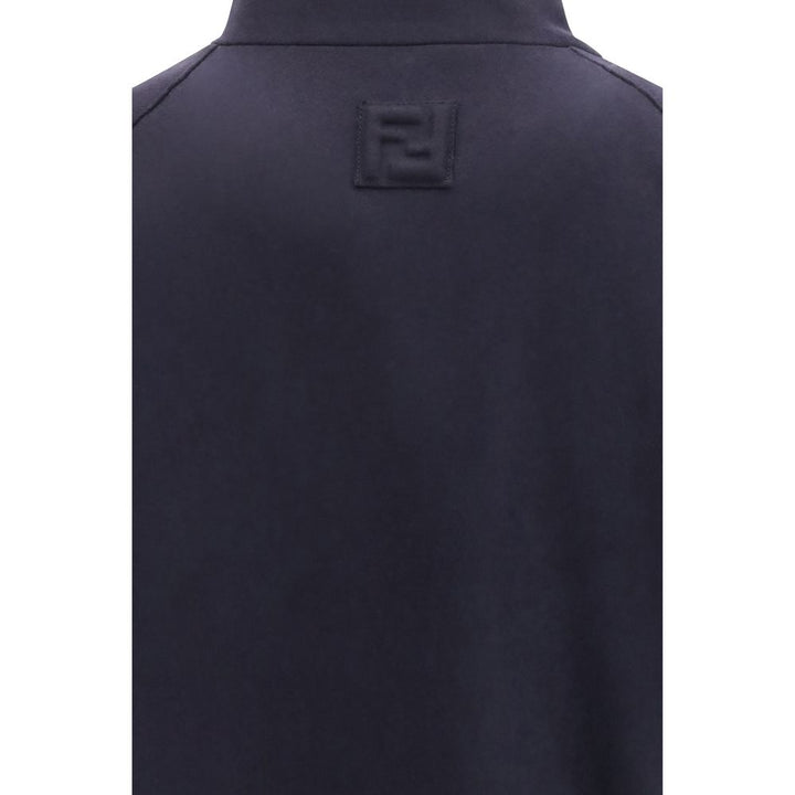 Fendi Blue Cashmere Bomber