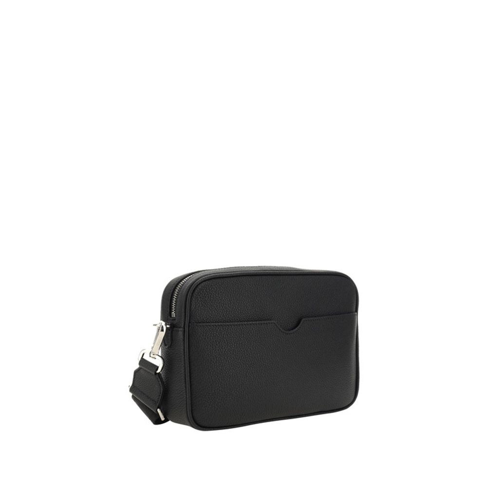 Fendi Black Cotton Shoulder Bag