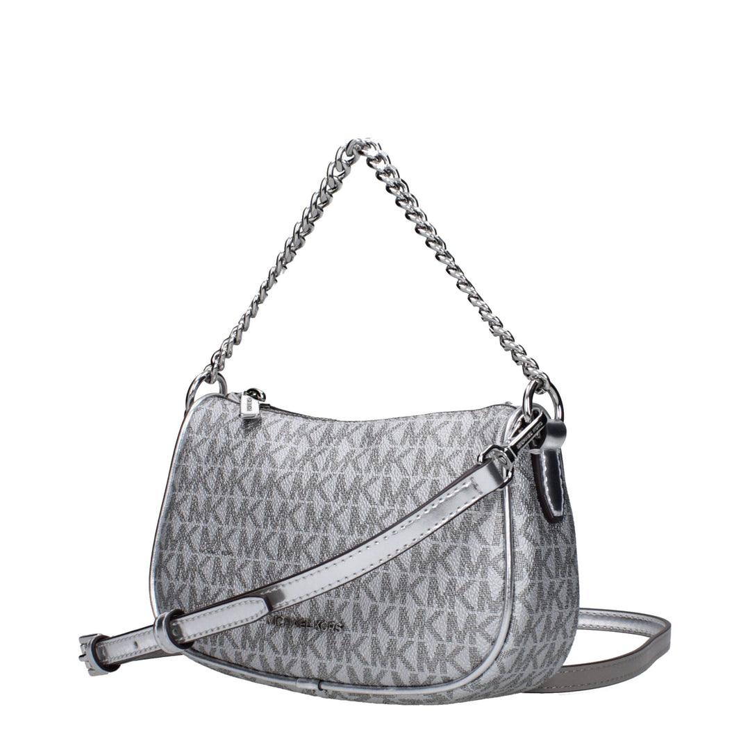 Michael Kors Gray Fabric Handbag