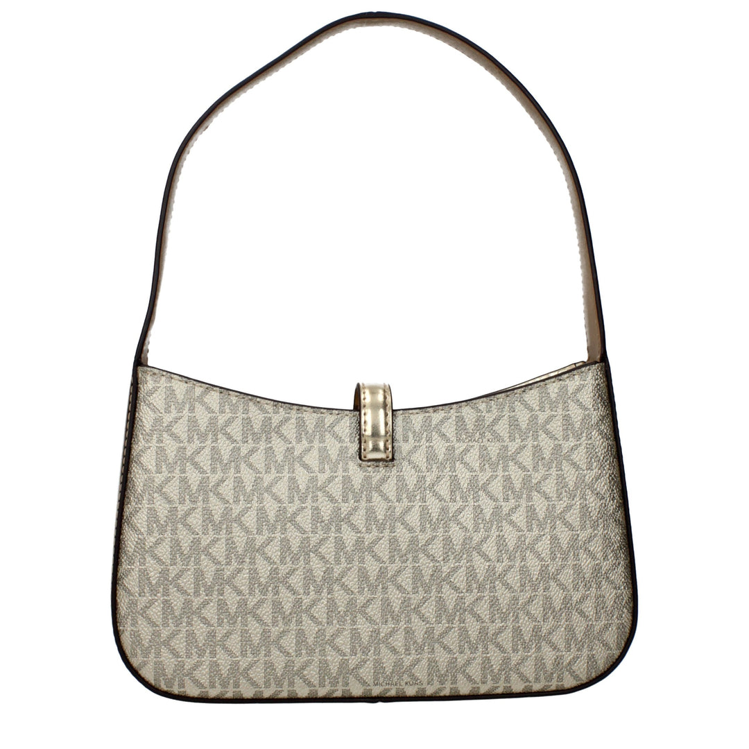 Michael Kors Gold Fabric Handbag