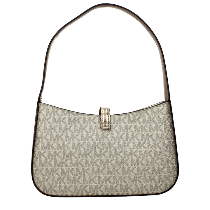 Michael Kors Gold Fabric Handbag