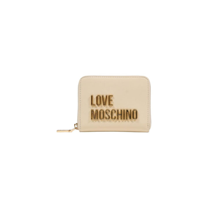 Love Moschino Beige Polyethylene Wallet