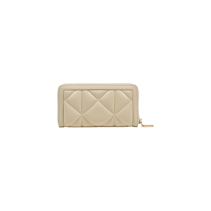 Love Moschino Cream Artificial Leather Wallet