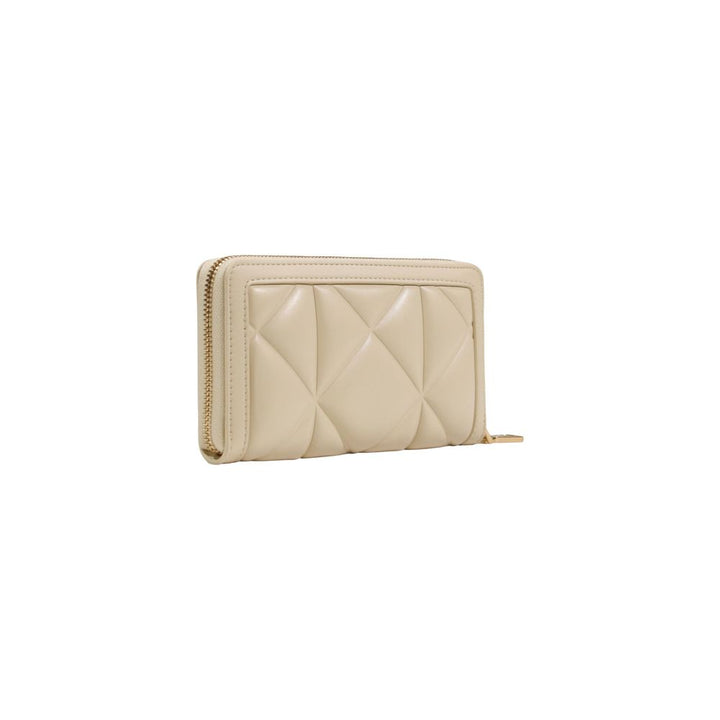 Love Moschino Cream Artificial Leather Wallet