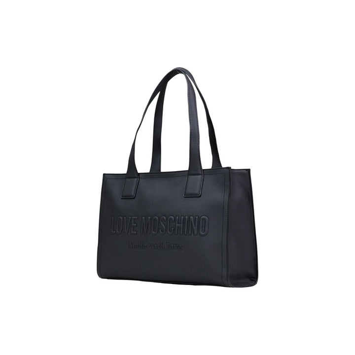 Love Moschino Black Polyethylene Handbag
