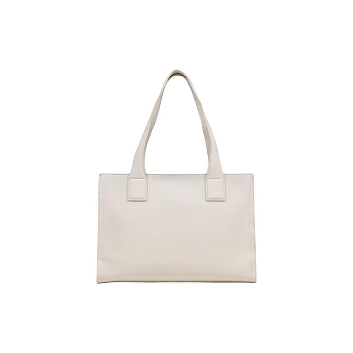 Love Moschino Beige Polyethylene Handbag