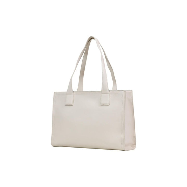Love Moschino Beige Polyethylene Handbag