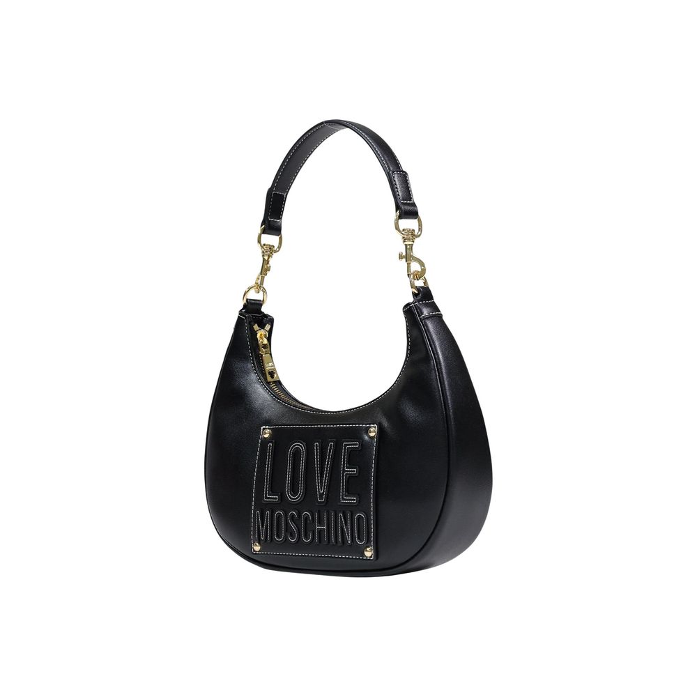 Love Moschino Black Polyethylene Handbag – Visamoda