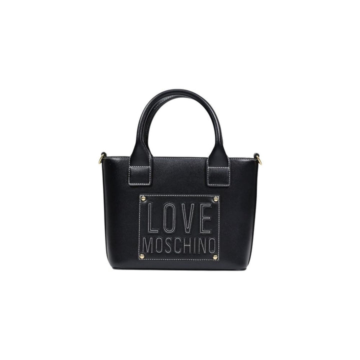 Love Moschino Black Polyethylene Handbag