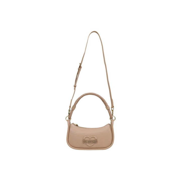Love Moschino Beige Polyethylene Handbag