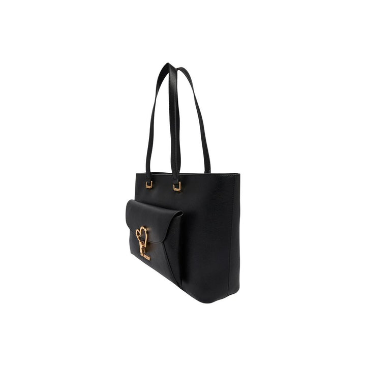 Love Moschino Black Polyethylene Handbag