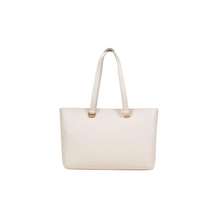 Love Moschino Beige Polyethylene Handbag
