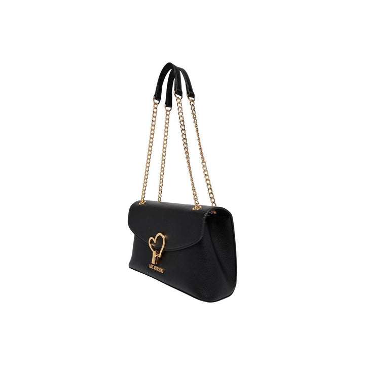 Love Moschino Black Polyethylene Handbag