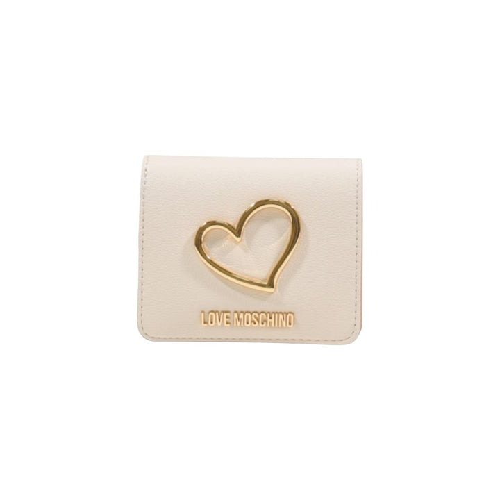 Love Moschino Beige Polyethylene Wallet