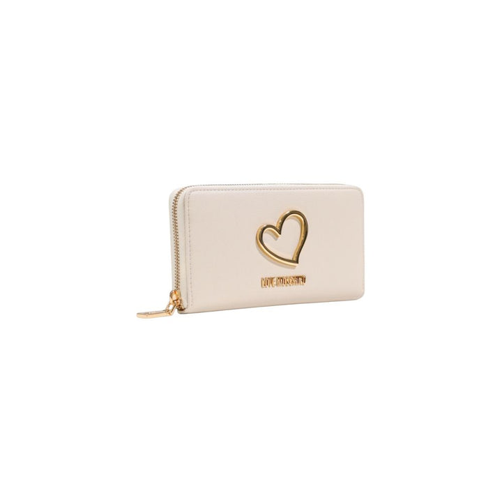 Love Moschino Beige Polyethylene Wallet