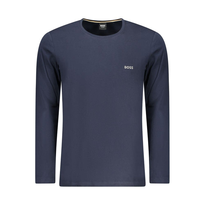 Hugo Boss Blue Cotton Men's T-Shirt