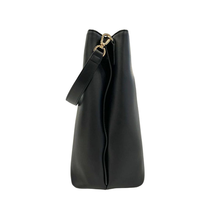 Twinset Black PU Women Shoulder Bag