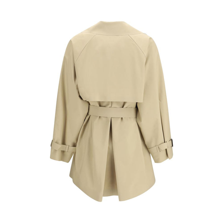 Max Mara Beige Cotton Trench Coat